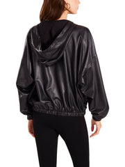 FAUX CHILL HOODIE BLACK - SM REBOOTED