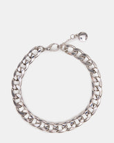 LINK CHAIN ANKLET SILVER