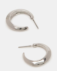 SMALL HOOP EARRINGS SILVER