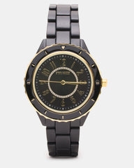 WOMEN'S STAINLESS STEEL WATCH BLACK