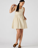 TOTTENHAM DRESS SAND - SM REBOOTED