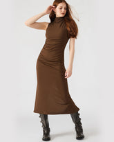 MO DRESS BROWN