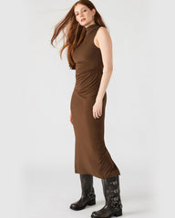 MO DRESS BROWN