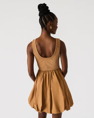 PALERMO DRESS CARAMEL