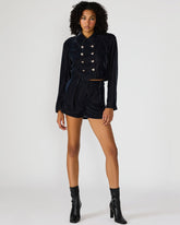 MINNETTA SHORT INDIGO HAZE