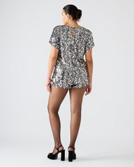 CELESTINE SHORT SILVER