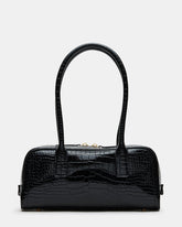 ANISE BAG BLACK CROCODILE