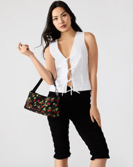 EMERSYN BEADED BAG BLACK MULTI