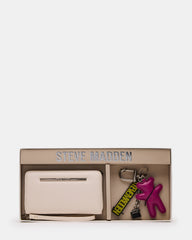 ZIPPY WRISTLET AND BAG CHARMS VANILLA