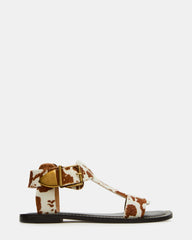 BRAZINN BROWN COW PRINT
