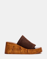 CELLAR BROWN SUEDE