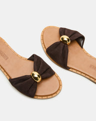 DIPSY BROWN SUEDE