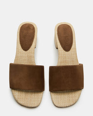 HAILEE CHESTNUT SUEDE