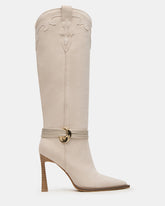 KYNDALL BONE SUEDE