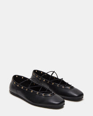 POINTE BLACK LEATHER