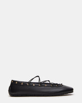 POINTE BLACK LEATHER