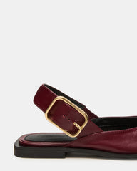 SHAY BURGUNDY LEATHER