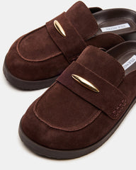 TOBIN BROWN SUEDE