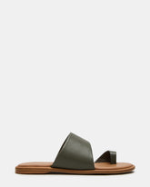 ZANI OLIVE LEATHER