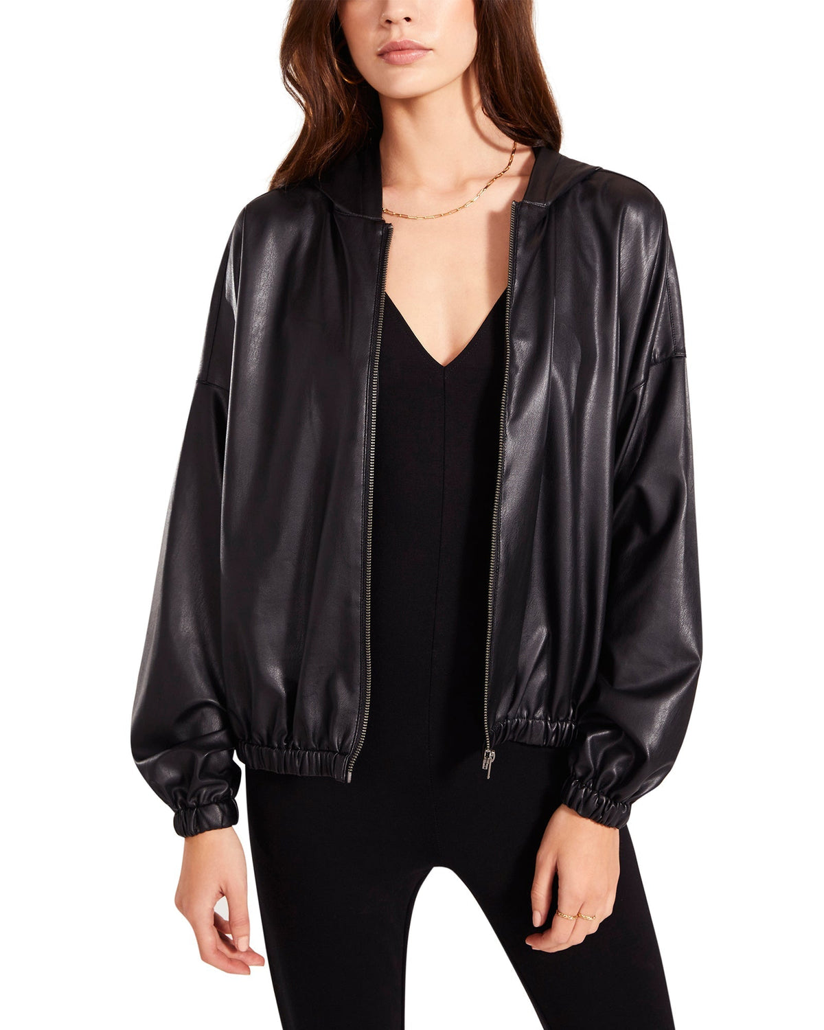 FAUX CHILL HOODIE BLACK - SM REBOOTED