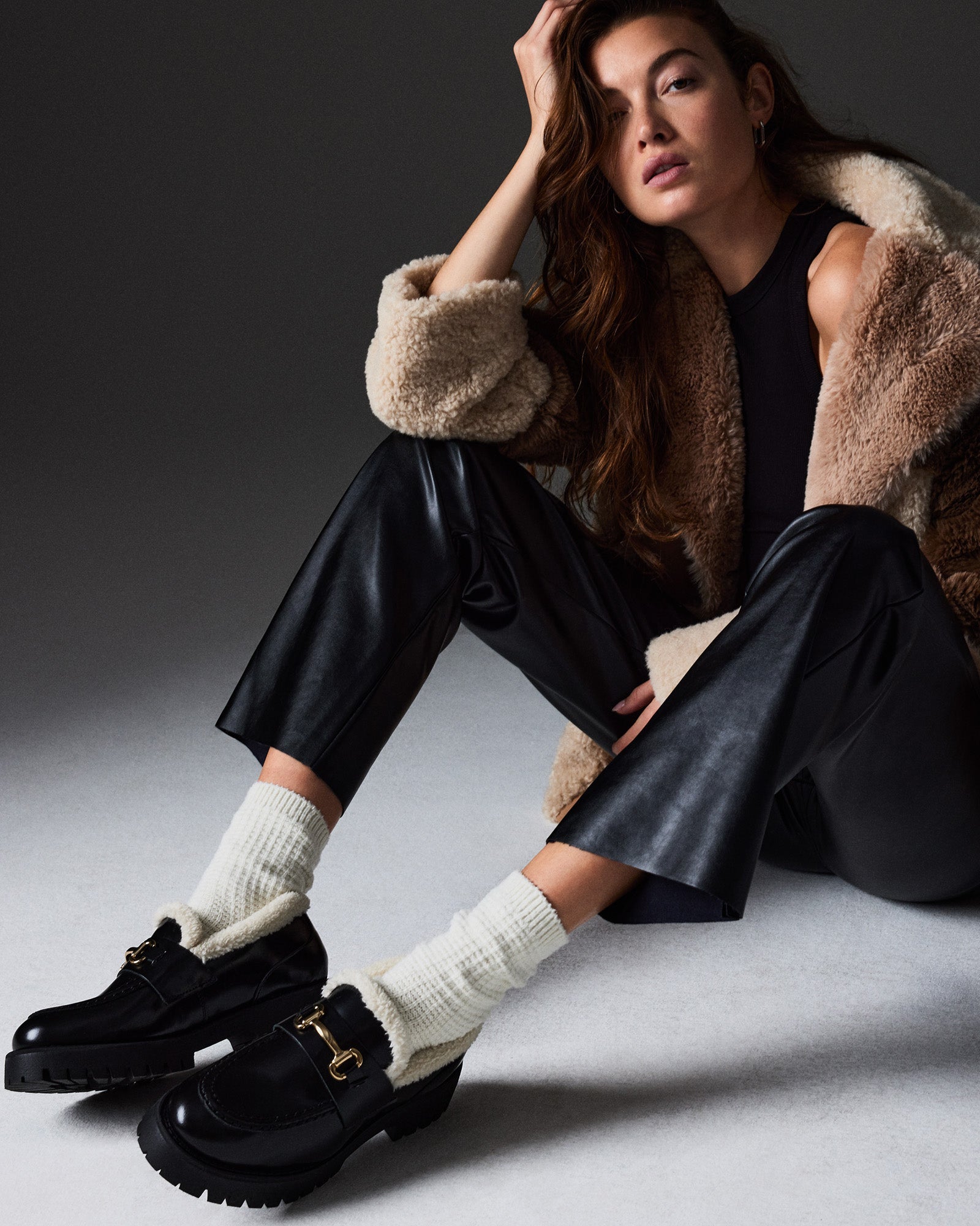 LANDO FUR BLACK LEATHER - SM REBOOTED