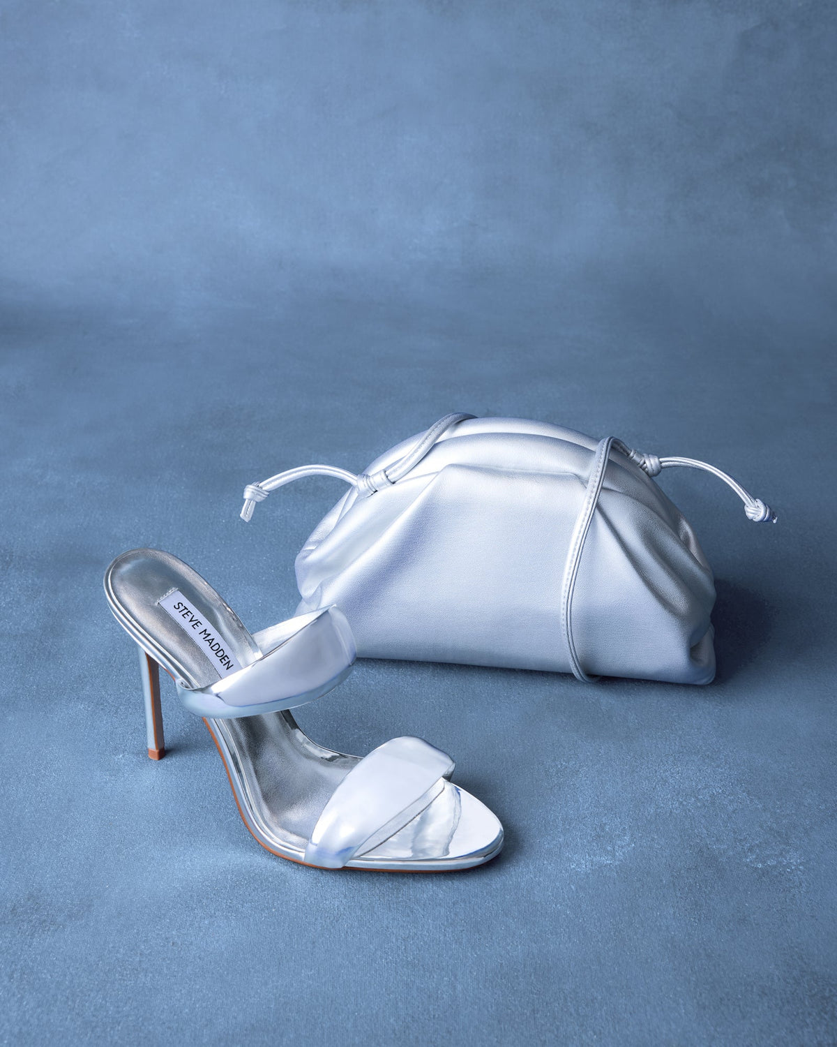 SATURN HEEL AND HAILEE BAG SILVER BUNDLE