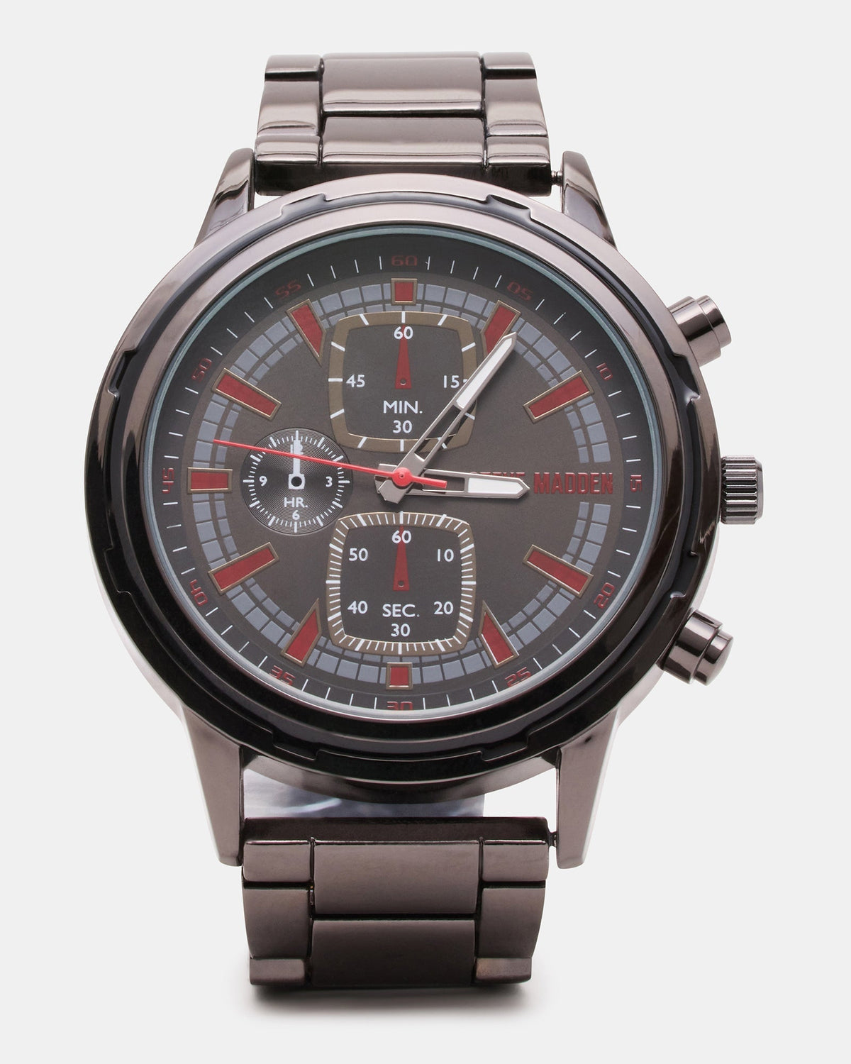 MEN'S STAINLESS STEEL WATCH BLACK