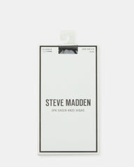 3 PACK SHEER KNEE HIGH SOCKS MESH BLACK