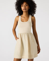 TOTTENHAM DRESS SAND - SM REBOOTED