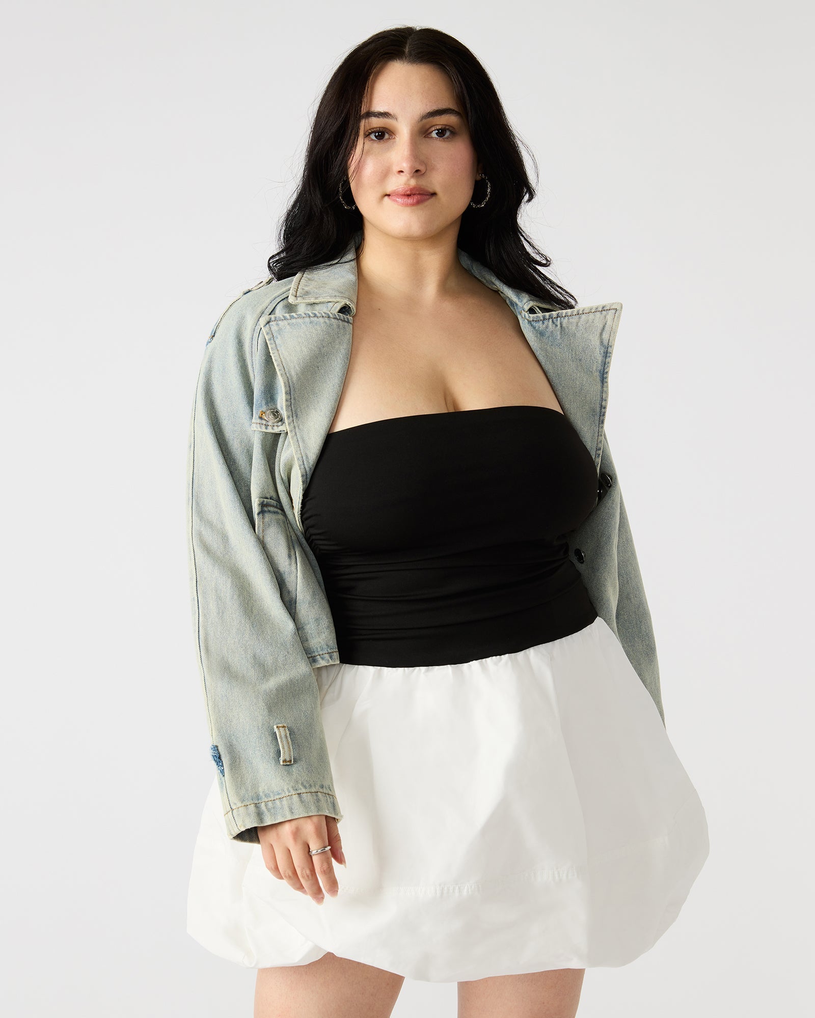 AMARI DRESS BLACK/WHITE