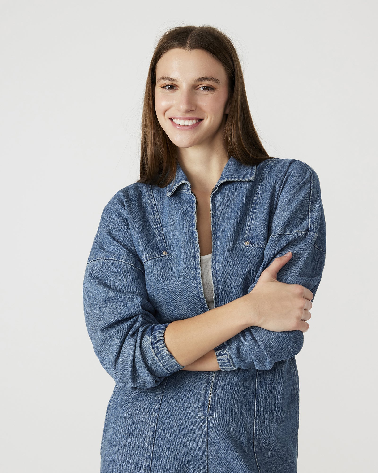 TRISTA DENIM JUMPSUIT