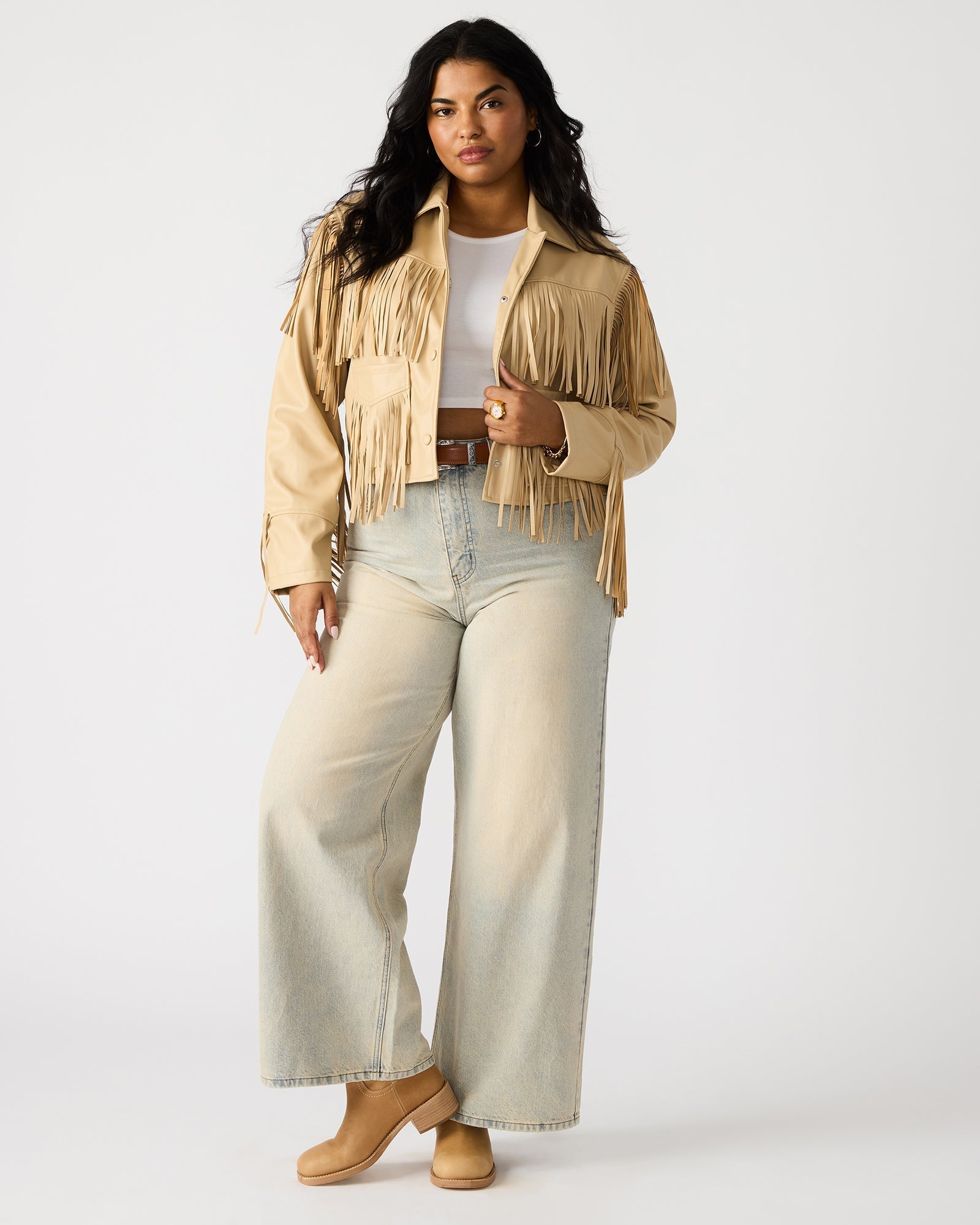 HALIA JACKET TAN - SM REBOOTED