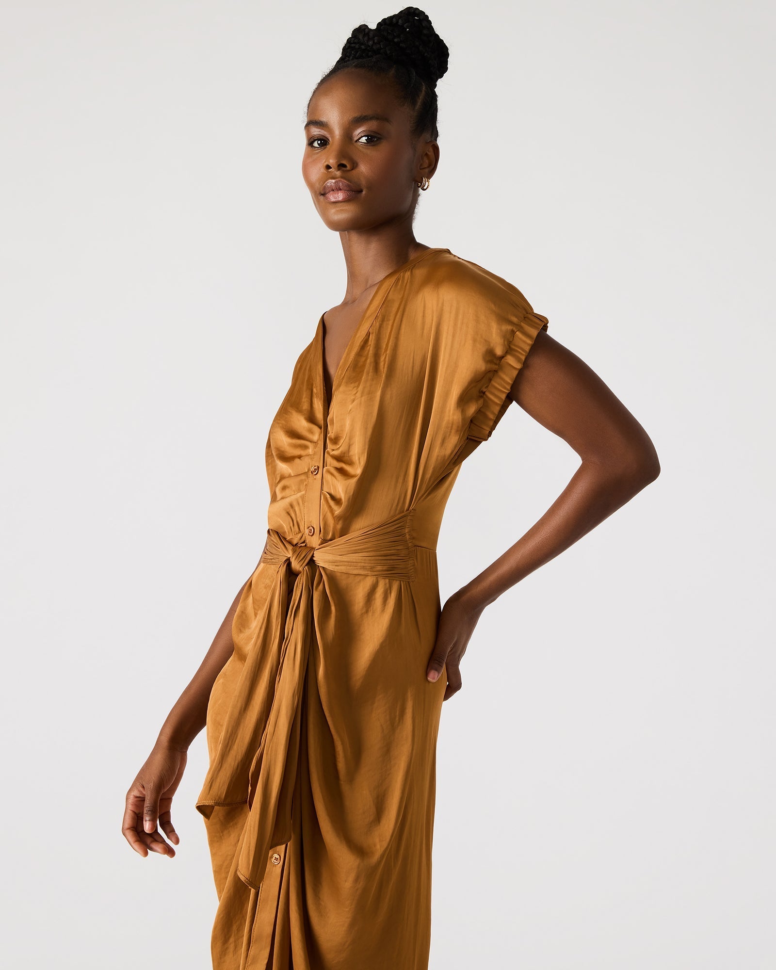 BRUNO DRESS CARAMEL