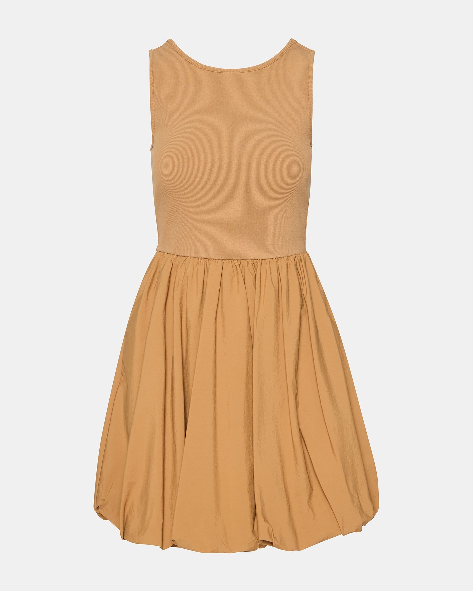 PALERMO DRESS CARAMEL