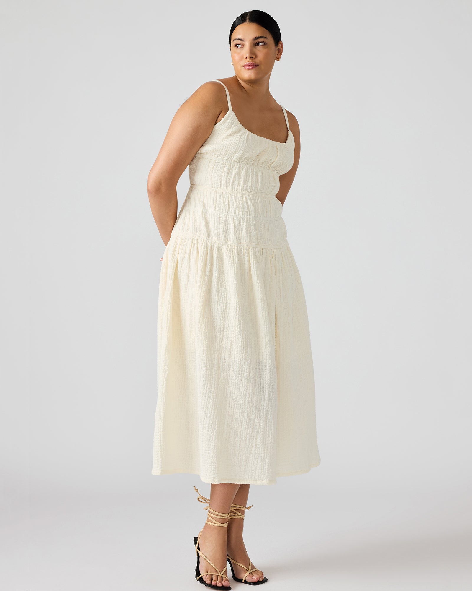 TOBY DRESS IVORY
