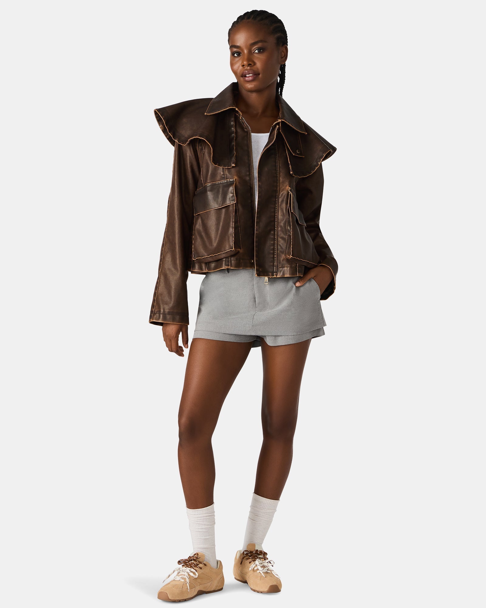 VARVARA JACKET CHOCOLATE