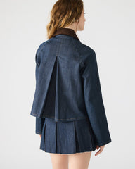 JUSTINA BARN JACKET DEEP INDIGO