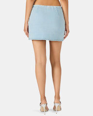 CINDI SKIRT DELFT BLUE