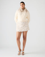 LYSIA SWEATER JACKET CREAM
