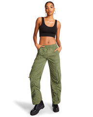 KENZIE PANT OLIVE - SM REBOOTED