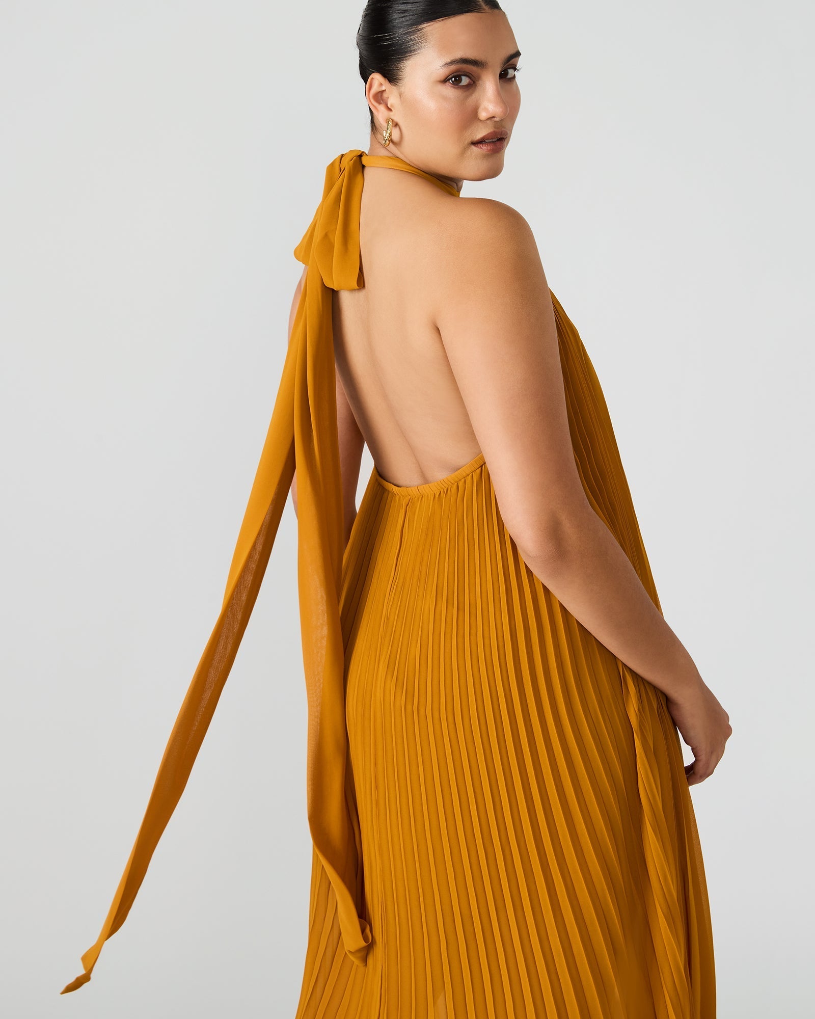 MARAYA DRESS TUSCAN GOLD