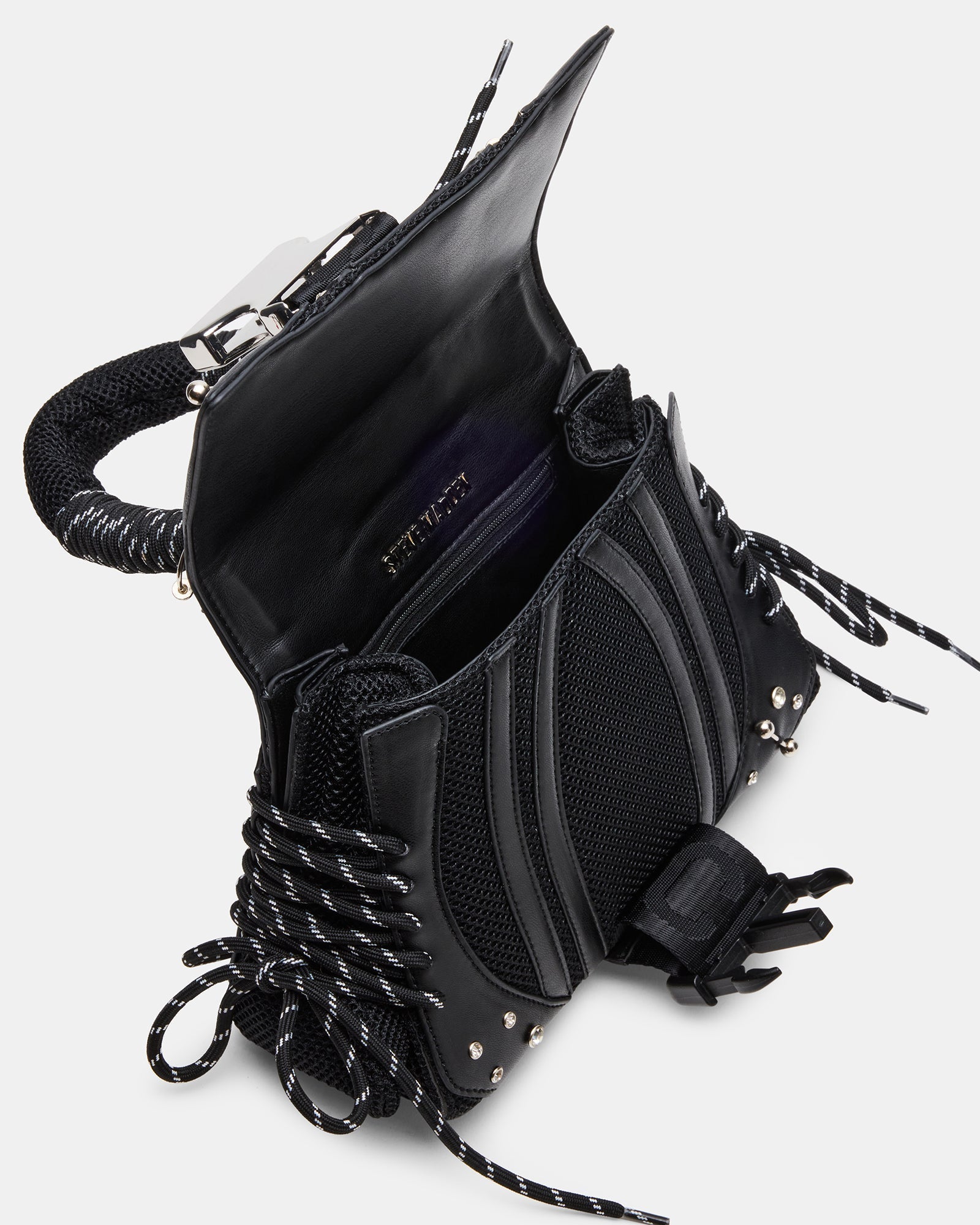 DIEGO BAG BLACK/SILVER PIERCING