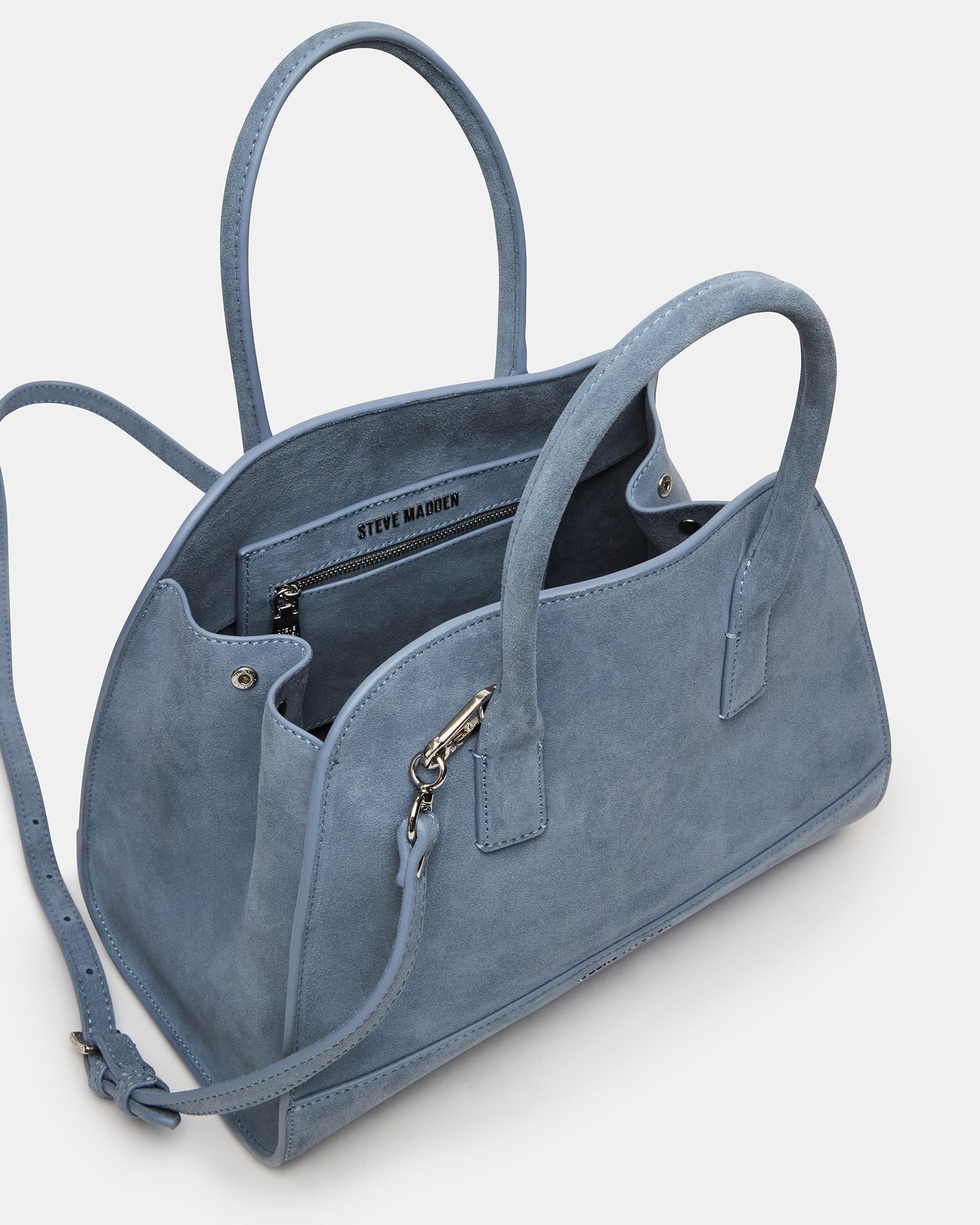 HADLEE BAG BABY BLUE SUEDE