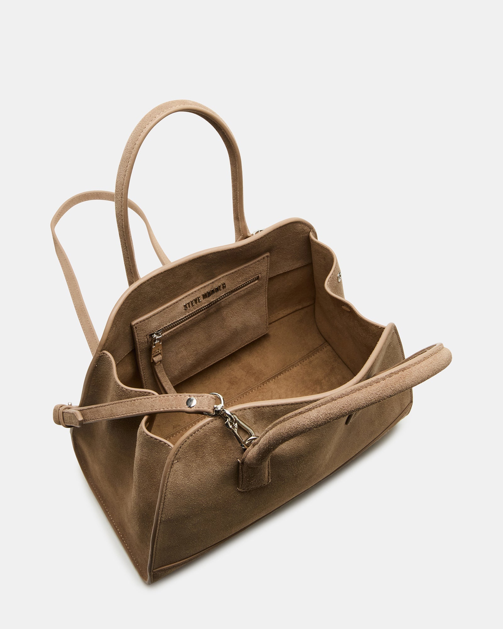 HADLEE BAG TAUPE SUEDE