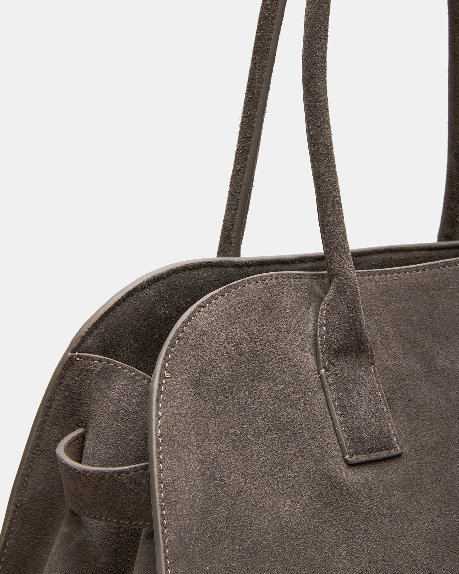 HEIDEE BAG GREY SUEDE
