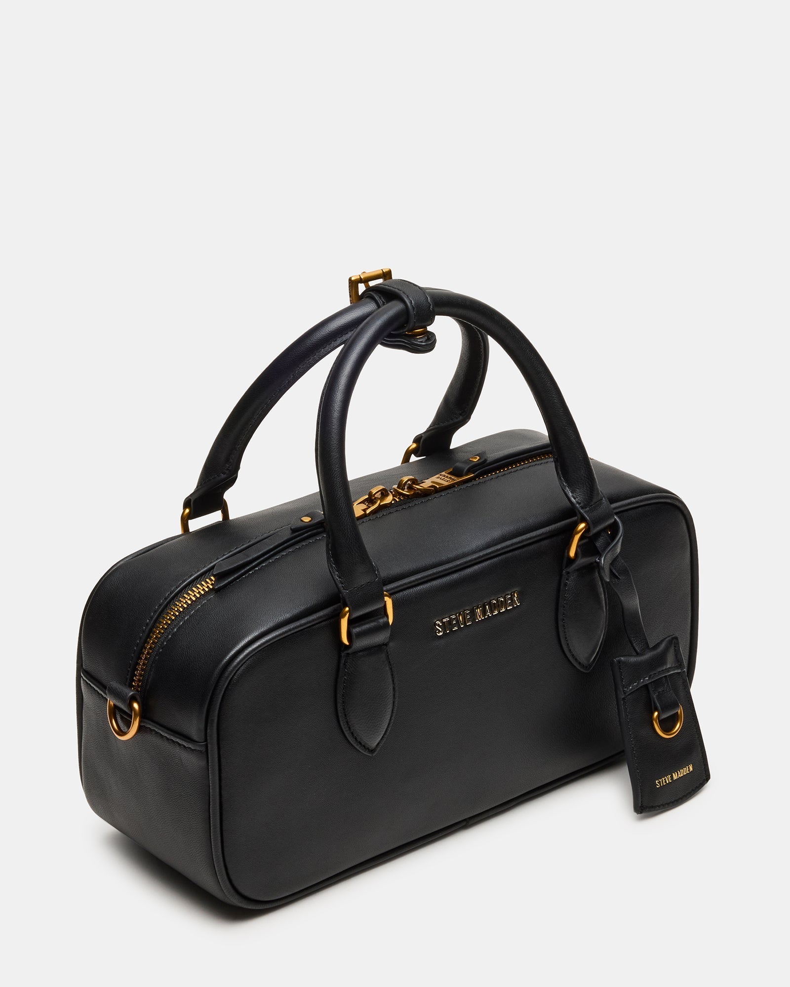 MERIT BAG BLACK LEATHER