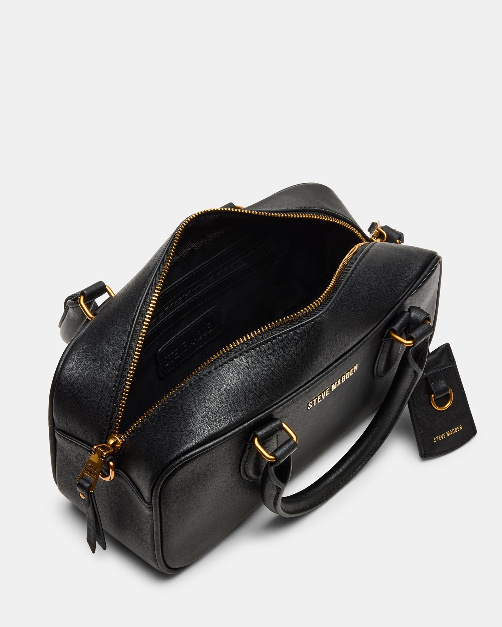 MERIT BAG BLACK LEATHER