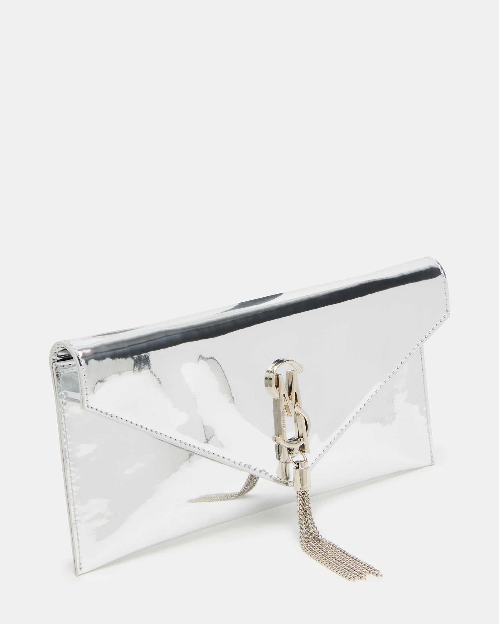 MORGANA BAG SILVER PATENT