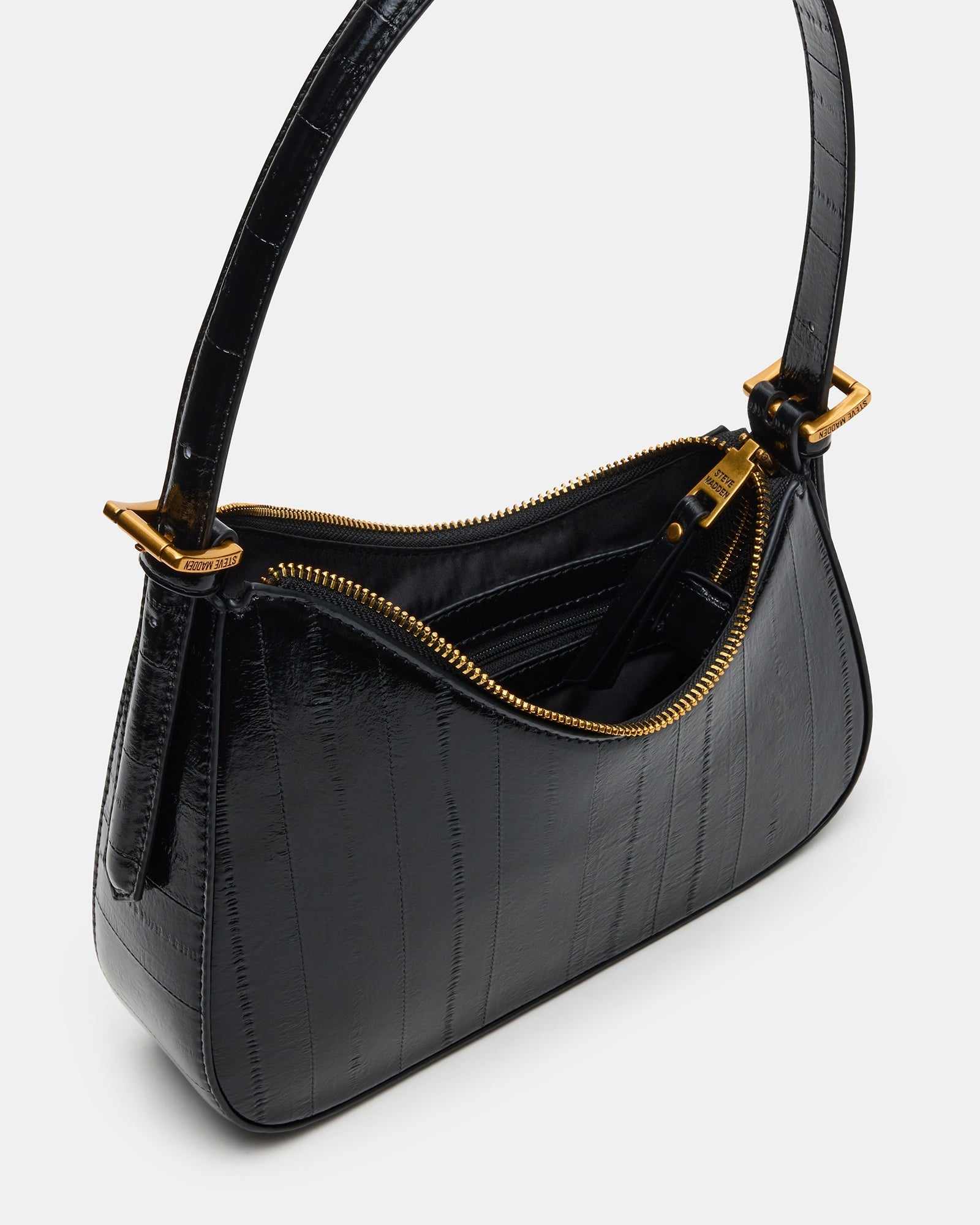 SMITH BAG BLACK EEL