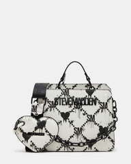 EVELYN BAG DRIPPY HEARTS WHITE/MULTI